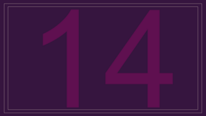 Number 14