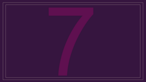 Number 7