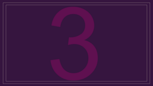 Number 3