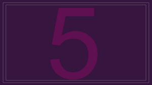 Number 5